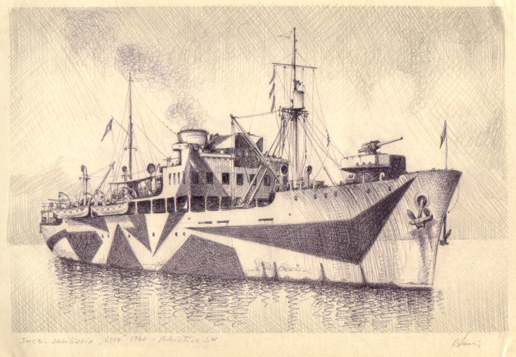 1940 - Incrociatore ausiliario 'Lero'